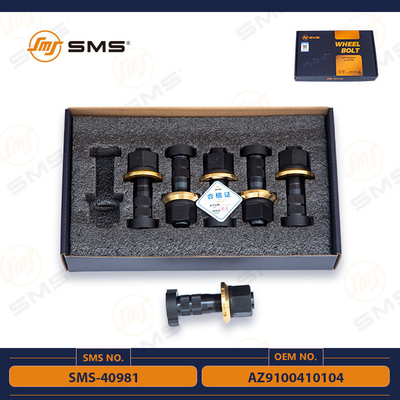 Шасси AZ9100410104 Sinotruk Howo разделяет болт SMS-40981 переднего колеса