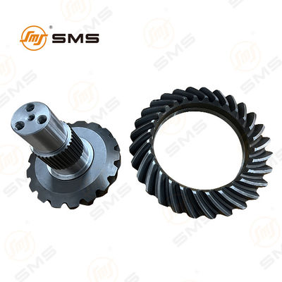 Коронная шестерня среднего моста грузовика HOWO AZ9004320251 Запчасть для тяжелых условий эксплуатации